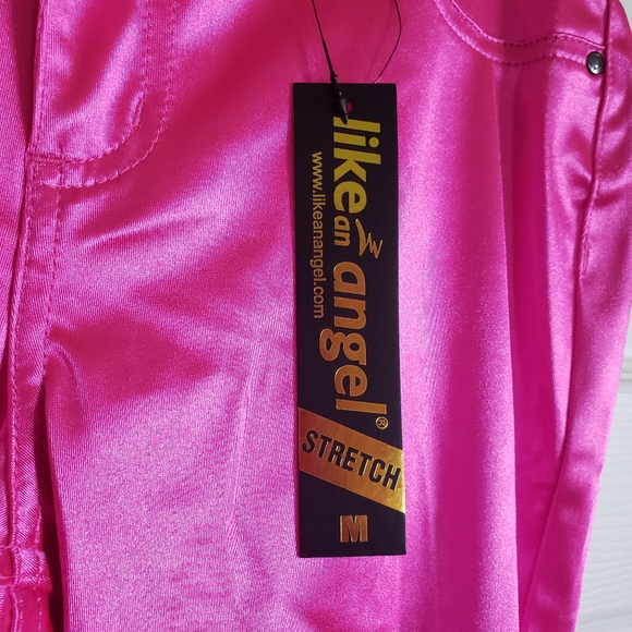 like an angel Stretch Fuchsia Pants Size Medium NWT - Picture 2 of 7
